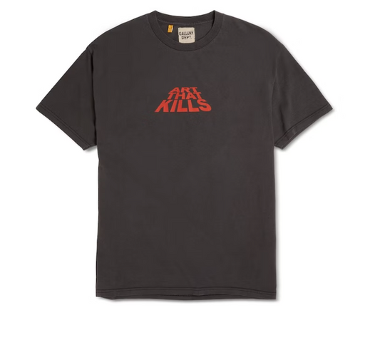 ATK Stack Logo Black Tee