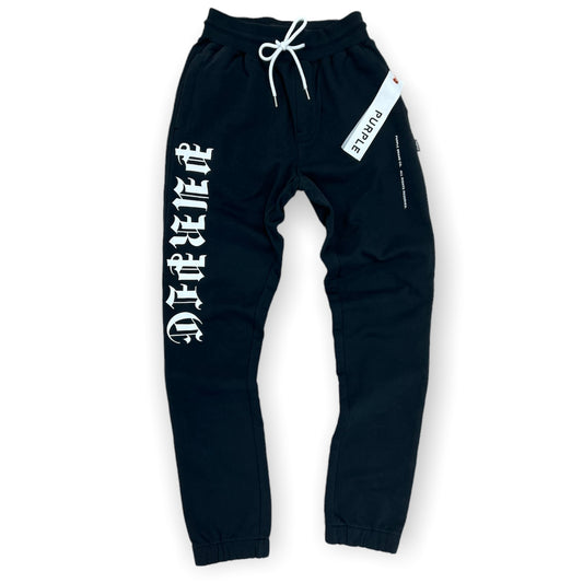 Purple Brand French Terry Po Sweat Pants Black