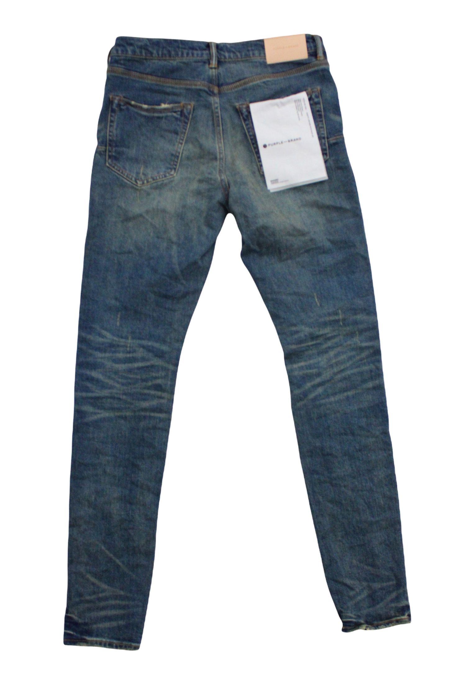 Purple Brand Mid Frayed Indigo Blowouts