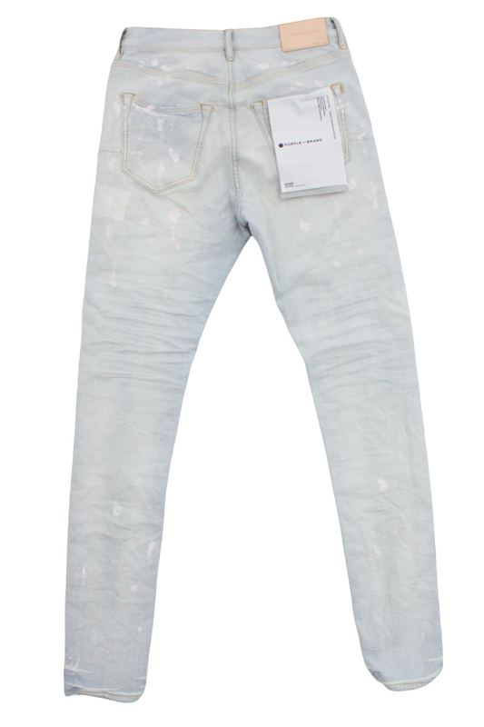 Purple Brand Cream Sprayed Reflective paint