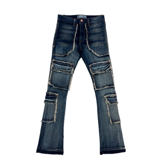 Golden denim Multi Pocket Cargo Jeans