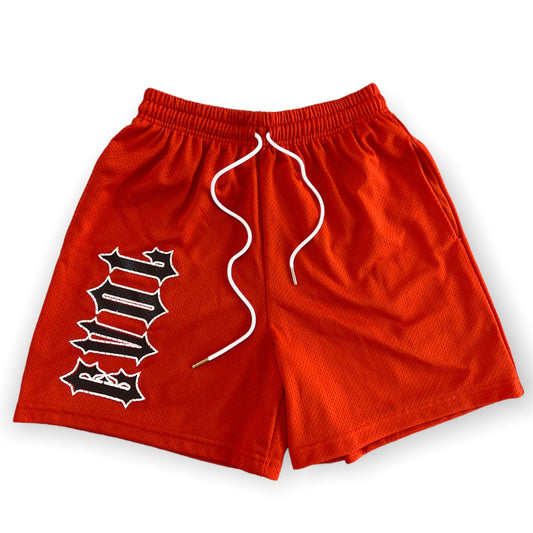 EVOL F*ck Love Shorts Orange and Brown