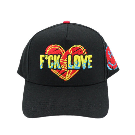 EVOL + VE F*CK LOVE I BLAME YOU HAT BLACK/RED