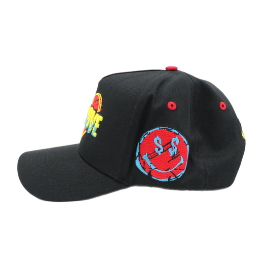 EVOL + VE F*CK LOVE I BLAME YOU HAT BLACK/RED