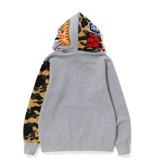 BAPE 1st Camo Shark Full Zip Hoodie (SS23) Grey