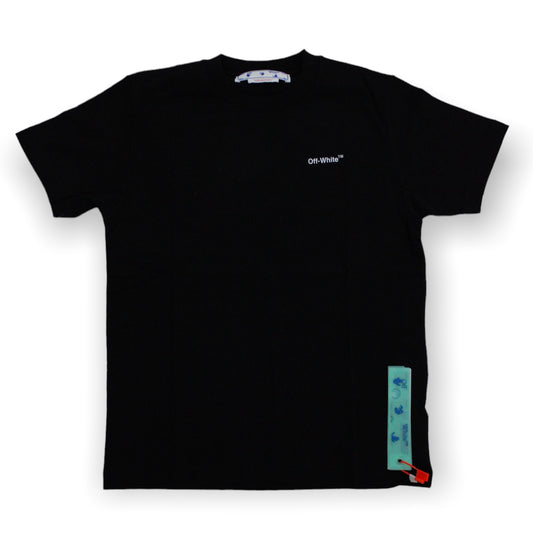 OFF-WHITE CARAVAGGIO ARROW SLIM TEE BLACK