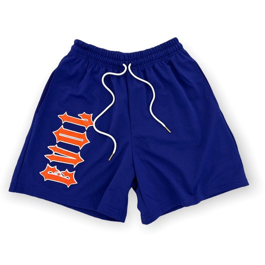 EVOL F*ck Love Shorts Purple and Orange