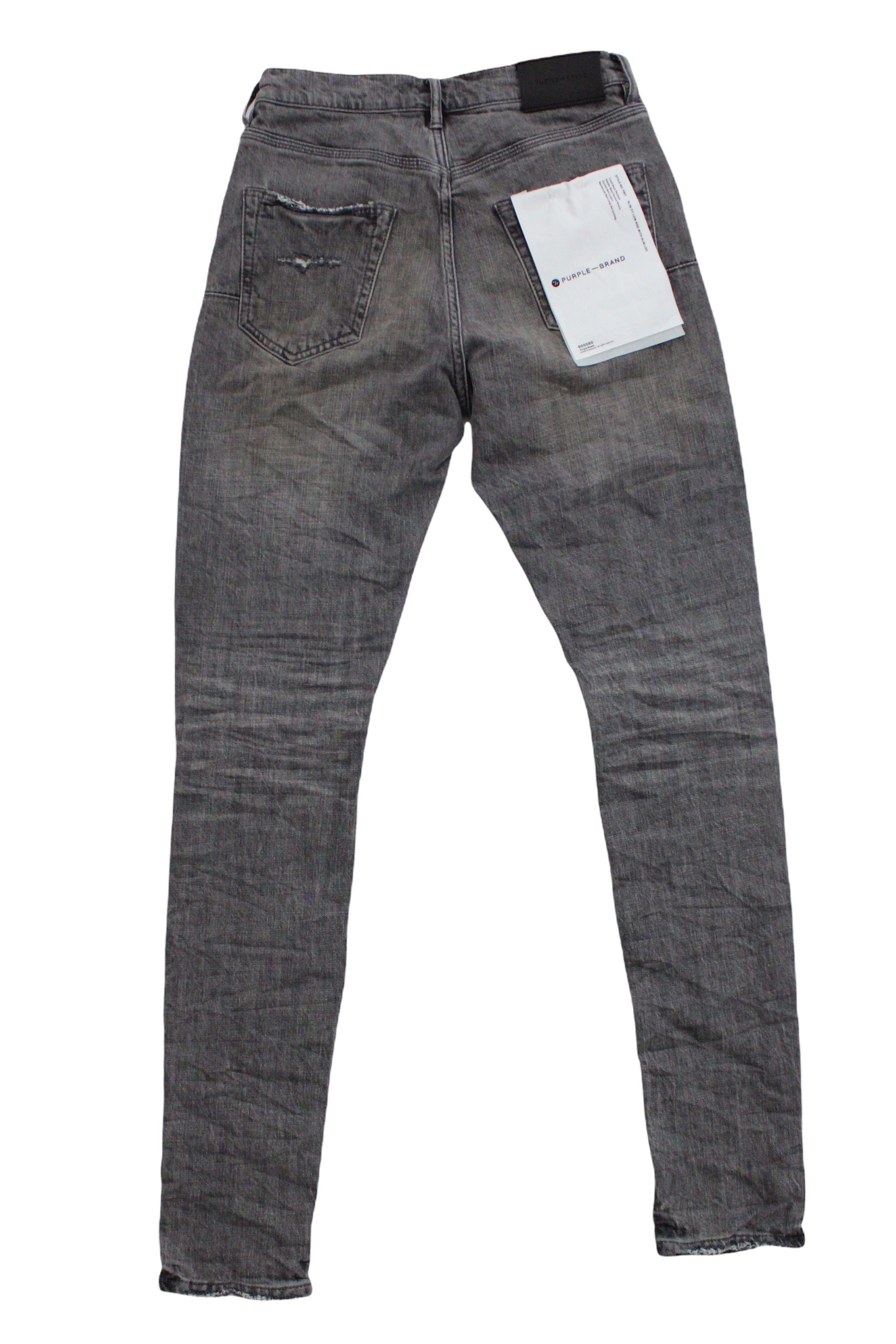 Purple Brand Faded Grey Distress