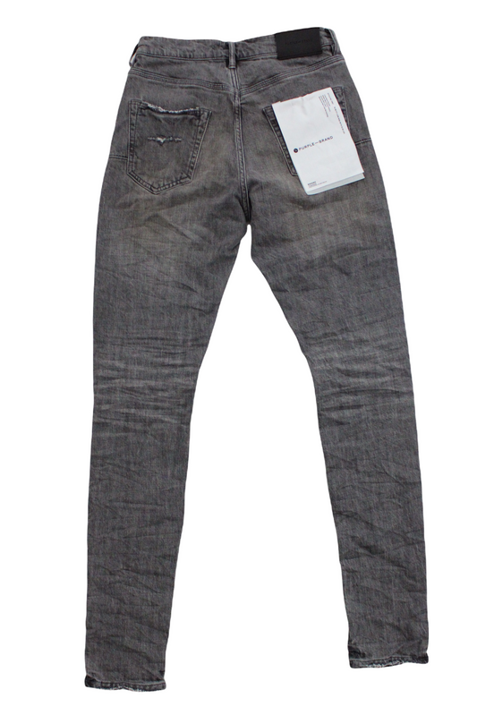 Purple Brand Faded Grey Distress