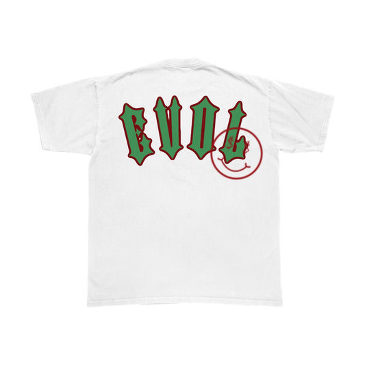 EVOL F*ck Love Shirt White and green