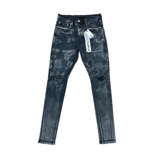 Purple Brand Anthracite Hickory Overdye W Iridescent Foil