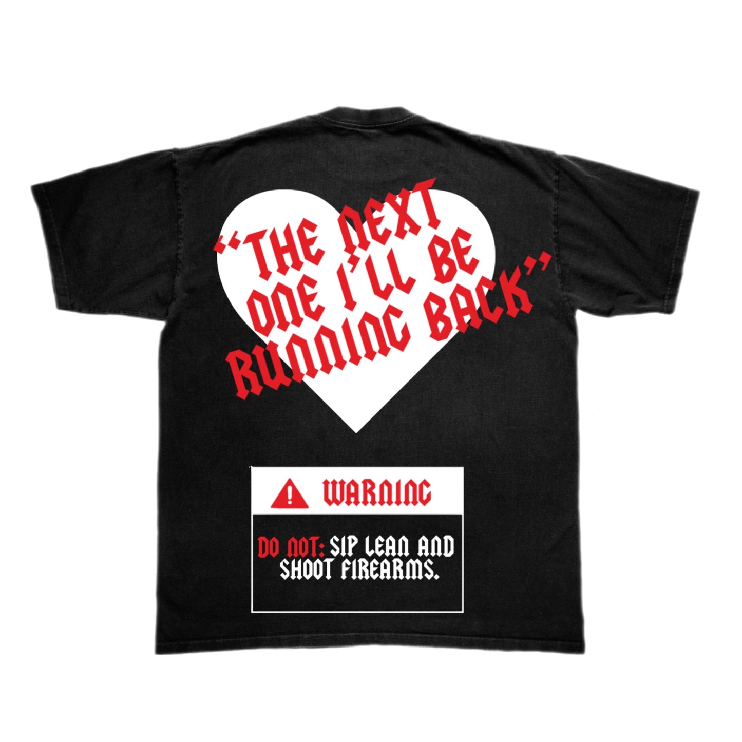 EVOL Double Cup Tee Black/Red