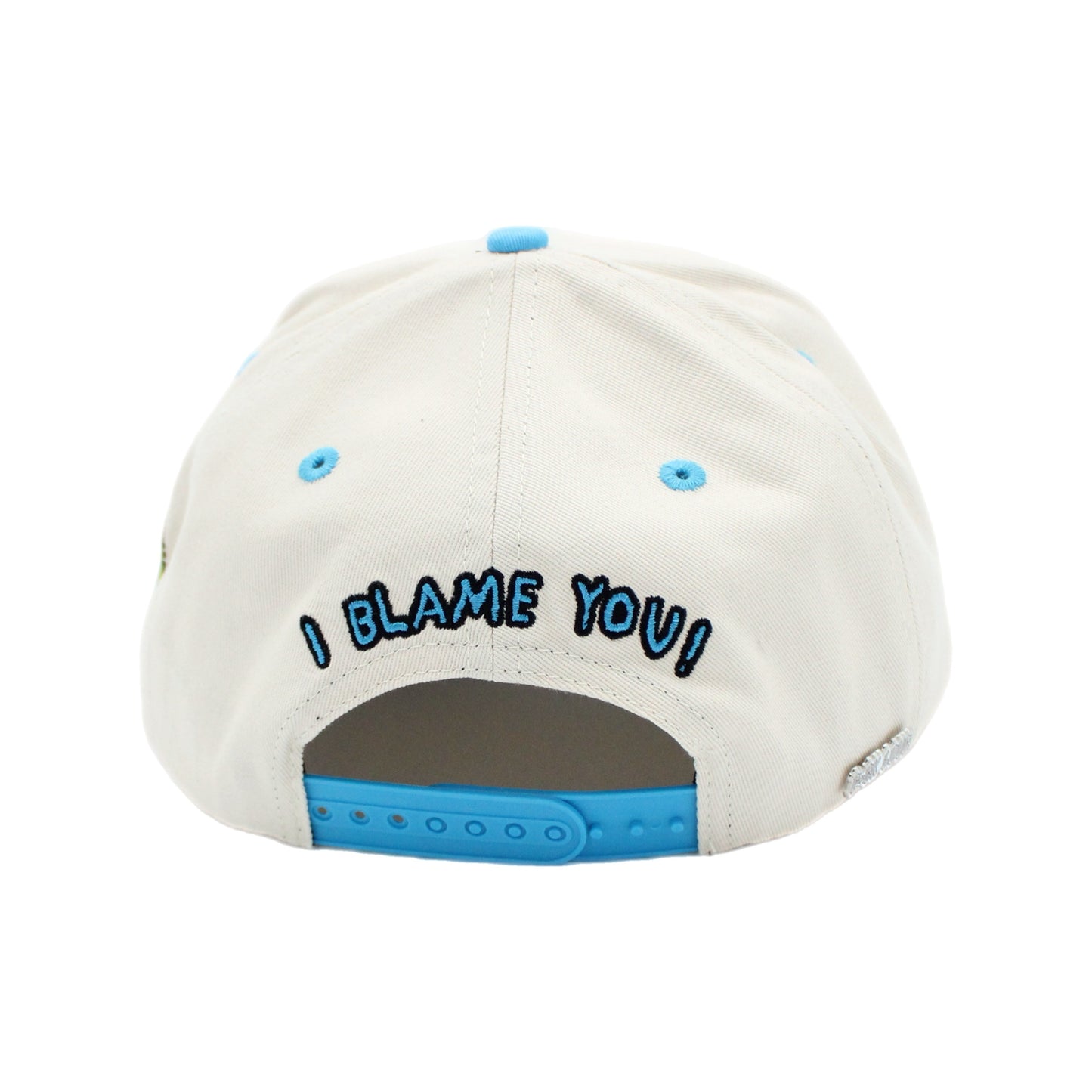 EVOL + VE F*CK LOVE I BLAME YOU HAT CREAM/BLUE