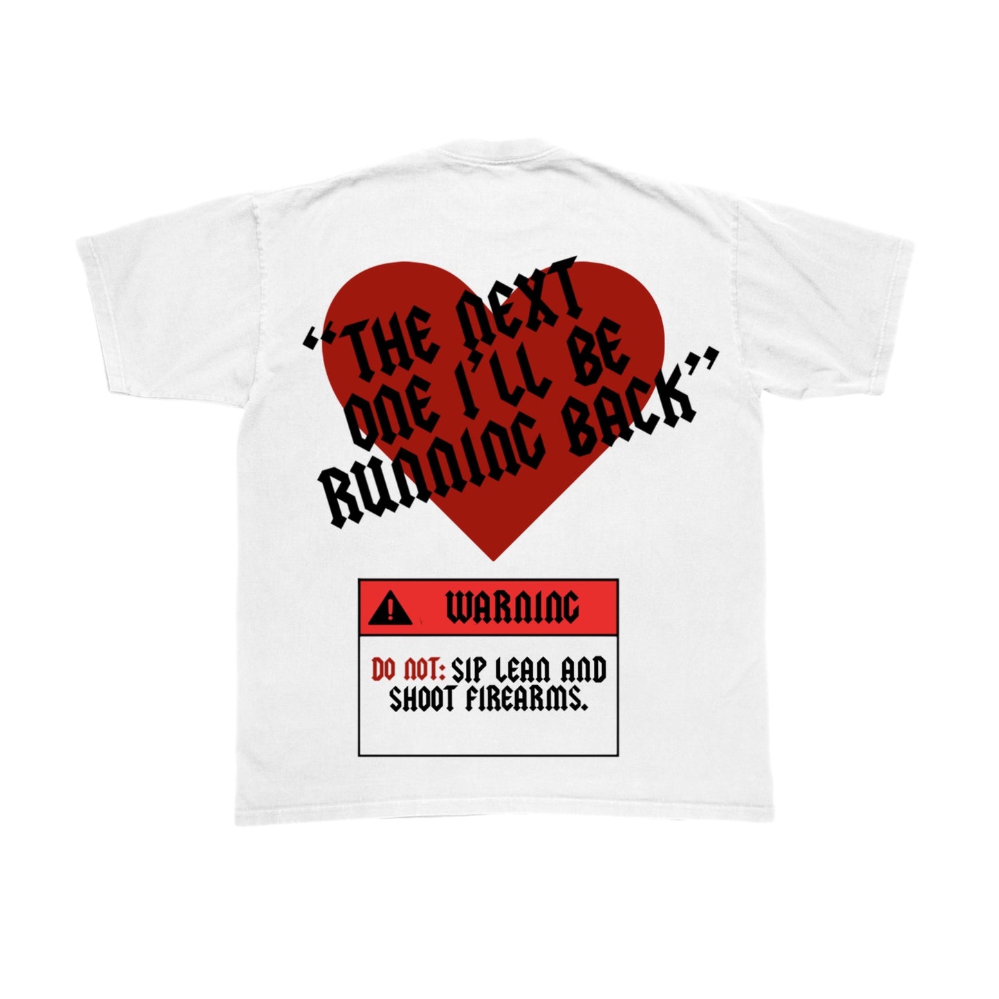 EVOL Double Cup Tee White/Red