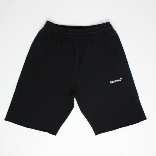 OFF-WHITE OUTLINE MARKER ARROWS SWEATSHORTS BLACK/WHITE