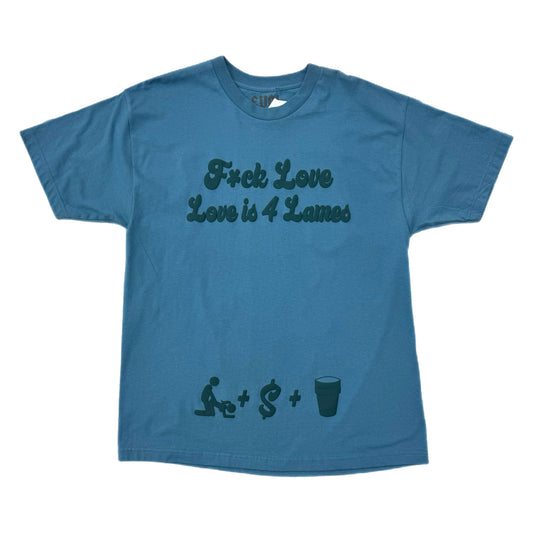 EVOL F*CK LOVE SHIRT BLUE/BLUE