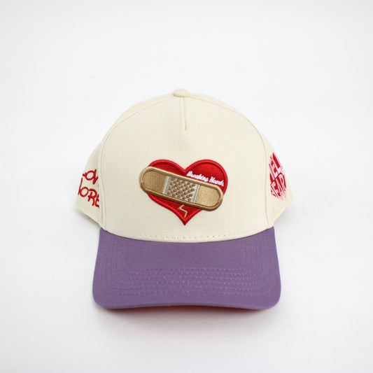BREAKING HEARTS CLOTHING x SHELL HEART SNAPBACK HAT