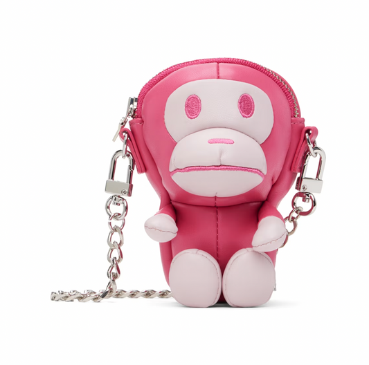 BAPE Baby Milo Mini Shoulder Bag PINK