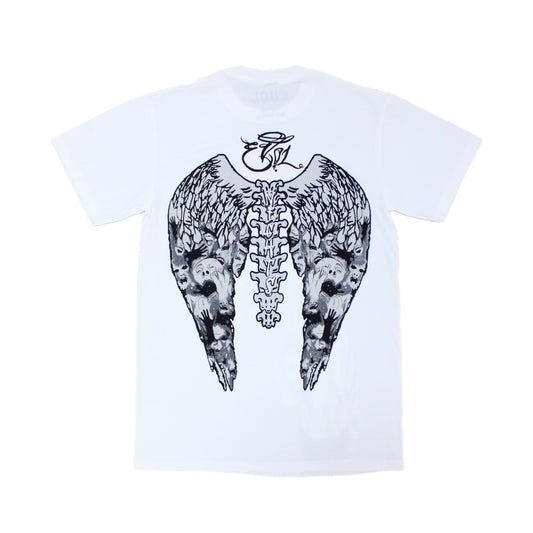 EVOL NIGHTS Trapped Soul Tee White and Grey