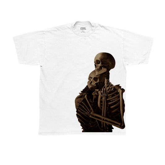 EVOL Till Death Tee White/Cream