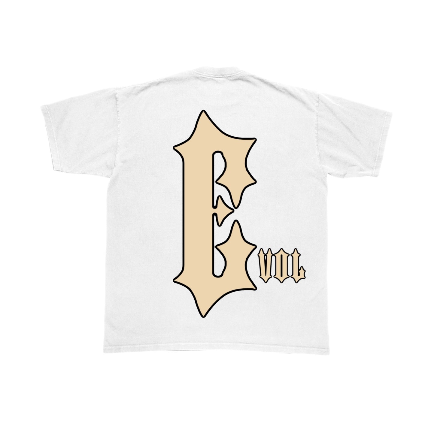 EVOL Till Death Tee White/Cream