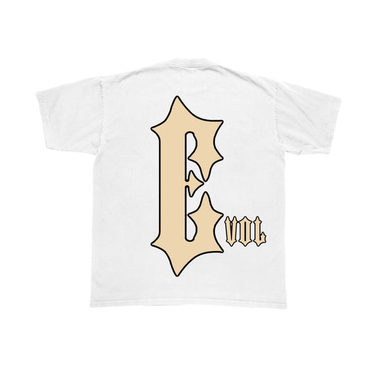 EVOL Till Death Tee White/Cream