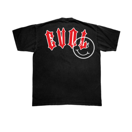 EVOL F*ck Love Shirt Black and Red