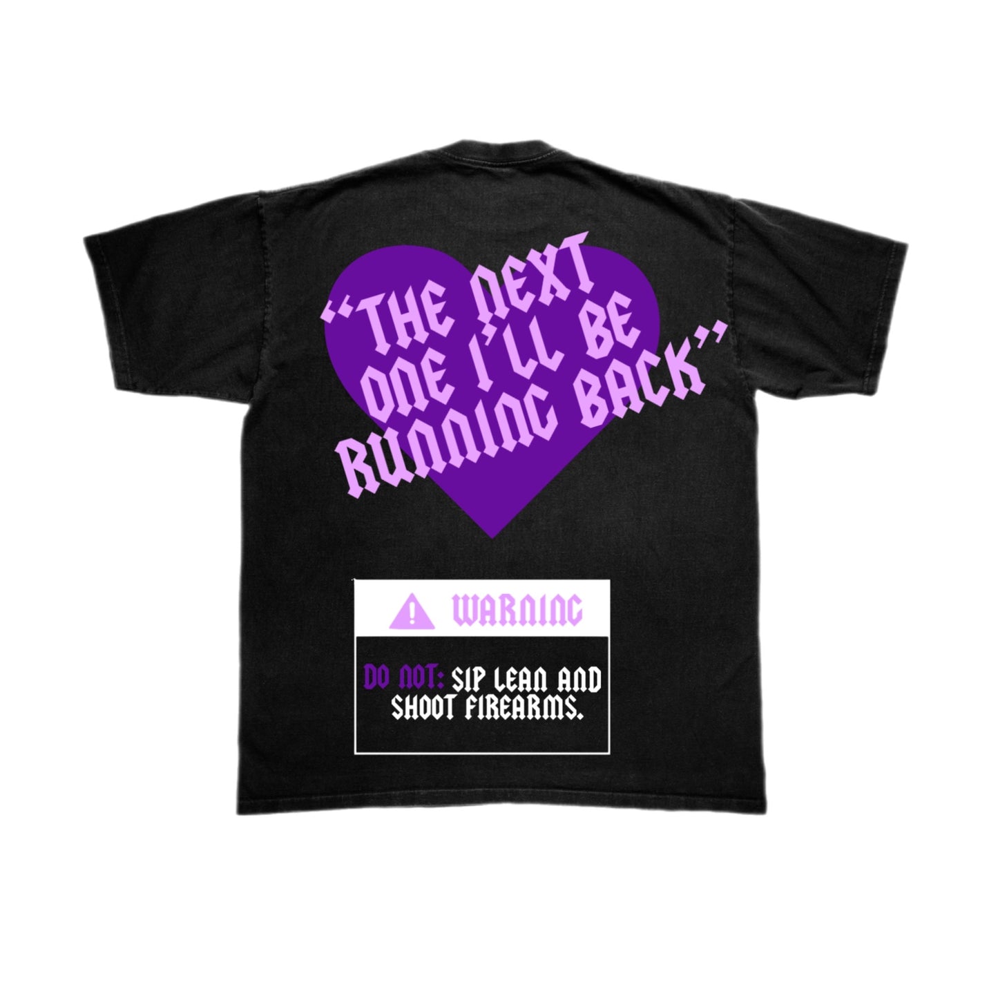 EVOL Double Cup Tee Black/Purple