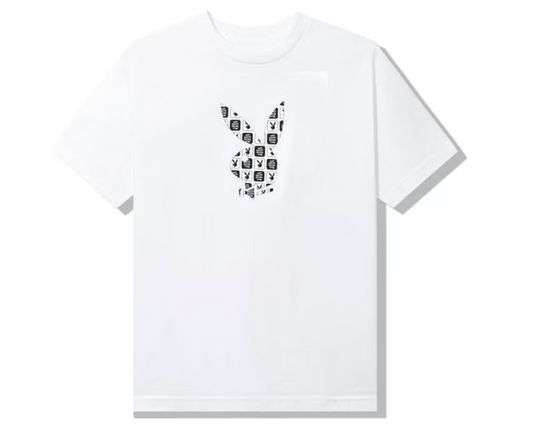 Anti Social Social Club Playboy x ASSC Checkered White Tee