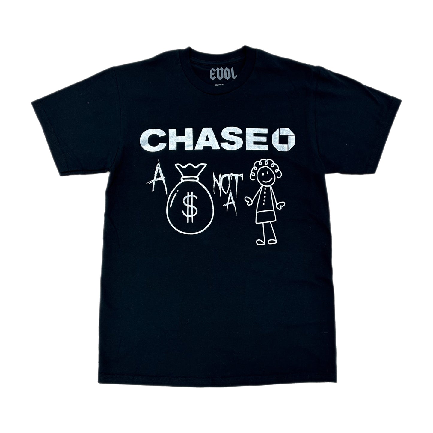 EVOL Chase Tee Black/Silver