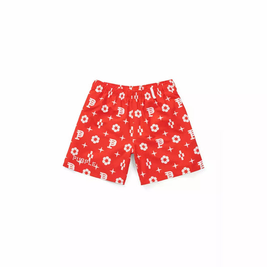 Purple Brand Printed All Round Short