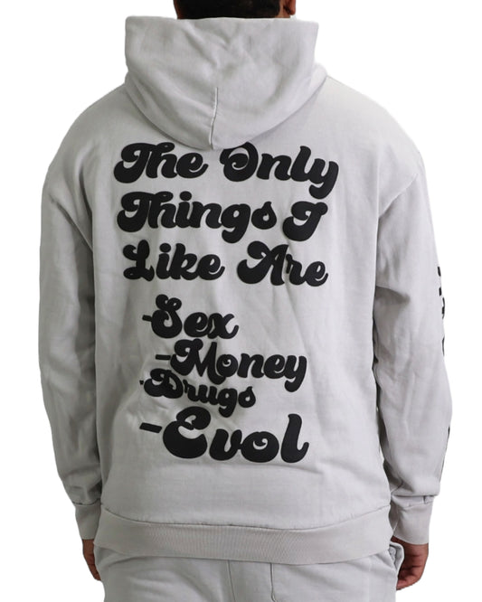 EVOL Love Is For Lames  Luna Rock and Black Hoodie