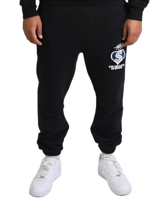 EVOL For The Love Of Money Sweatpants Black/Navy