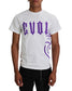 EVOL Side Logo Shirt White/Purple