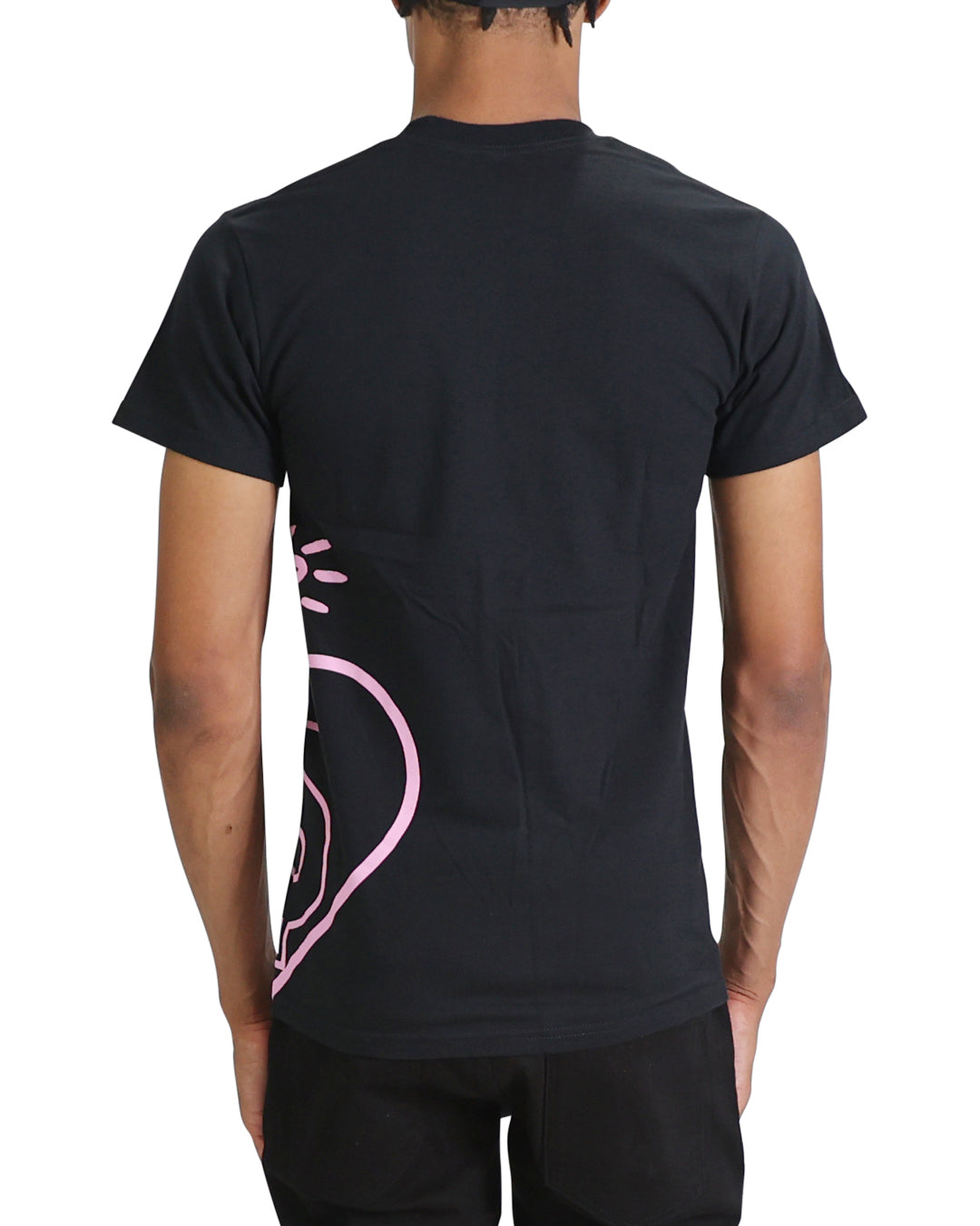 Evol Side Logo Shirt Black/Pink