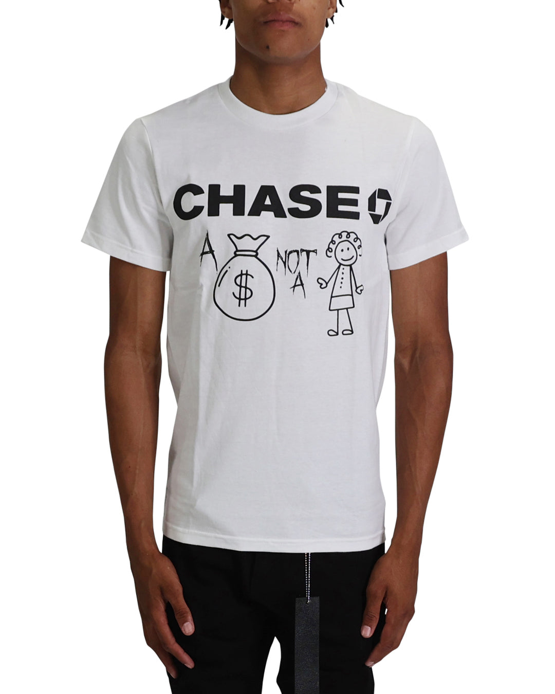 Evol Chase Tee White/Black