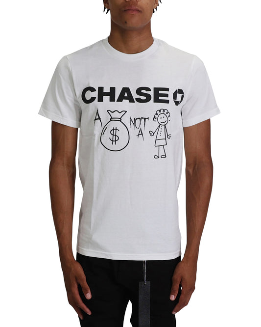 Evol Chase Tee White/Black