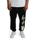 EVOL Love Is For Lames Black and Cream Sweatpants