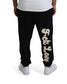 EVOL Love Is For Lames Black and Cream Sweatpants