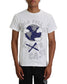 EVOL World Change Tee White/Navy Blue/Grey