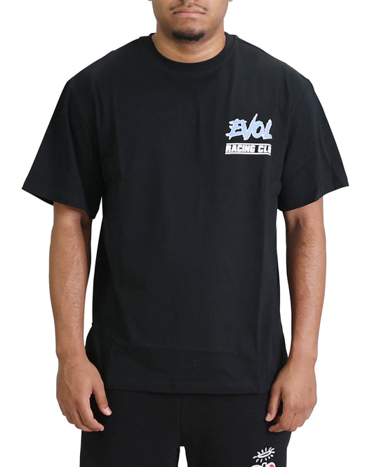 Evol All Gas No Breaks Tee Black/Blue