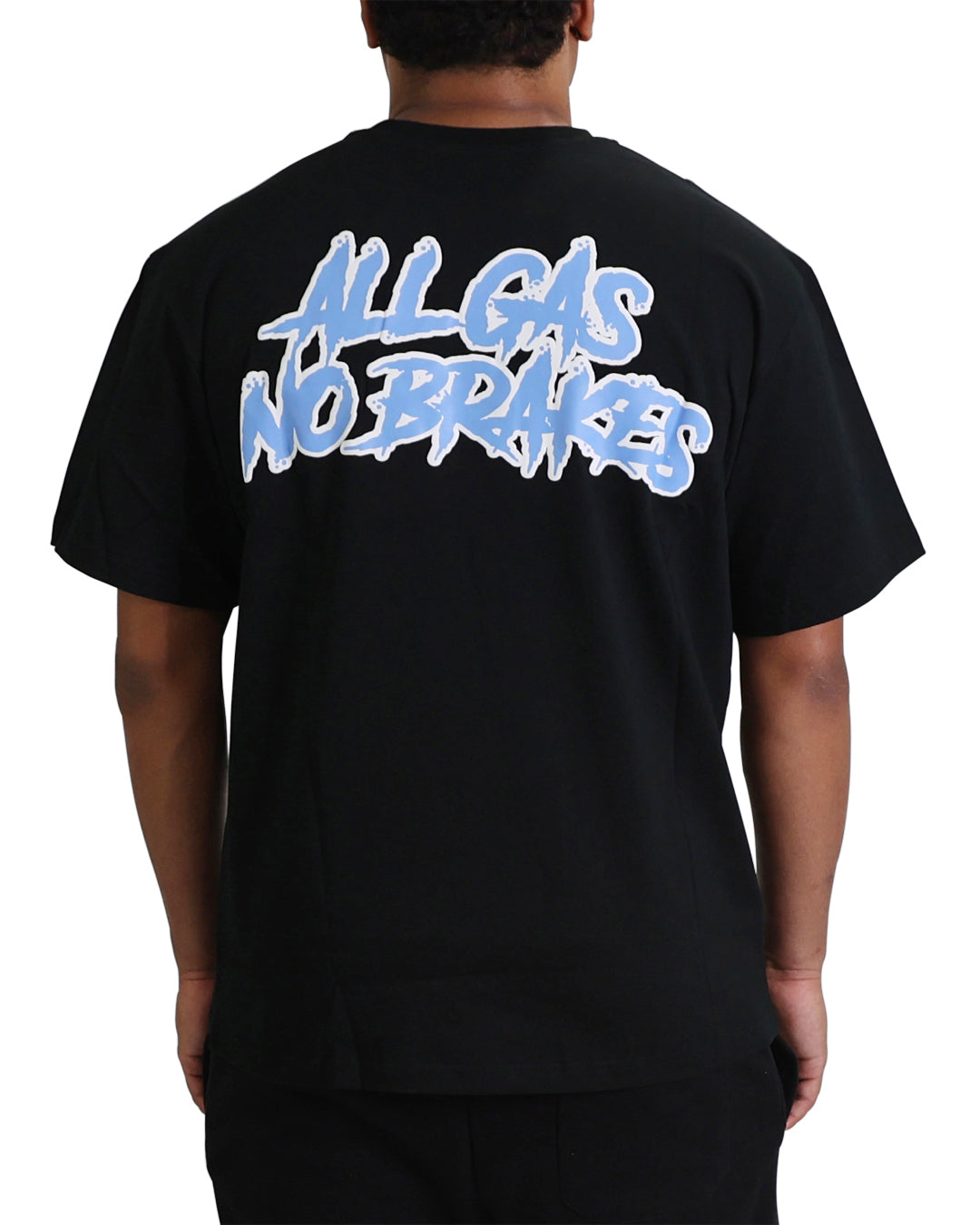 Evol All Gas No Breaks Tee Black/Blue