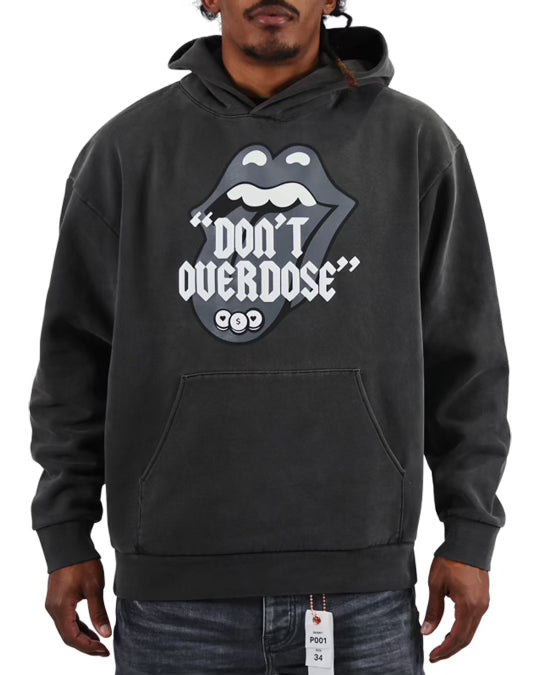 EVOL Love Is A Drug Hoodie Charcoal and Grey