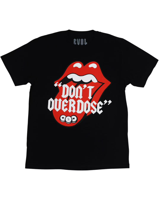 EVOL Love Is A Drug Tee Black and Red