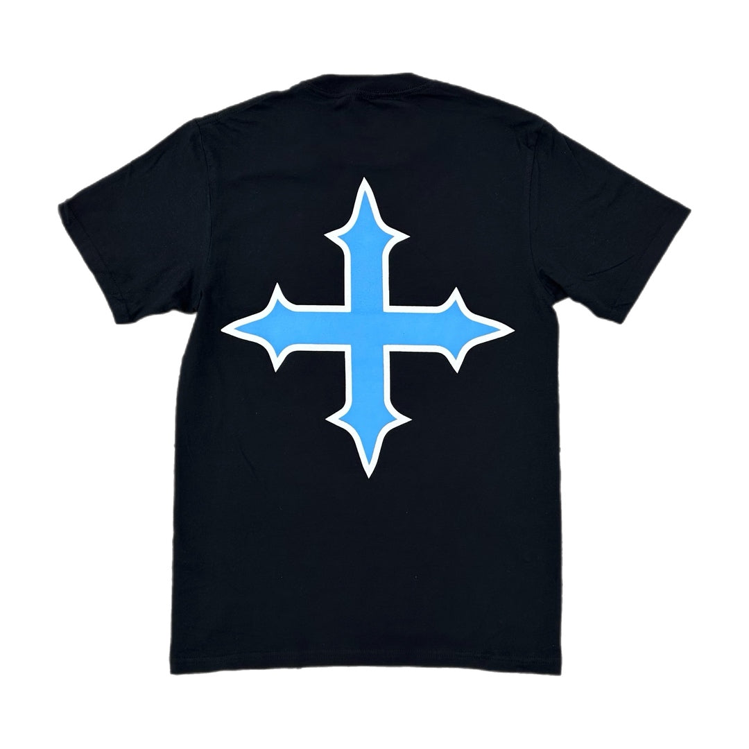 EVOL+VE From Simple To Complex Logo Tee Black/Blue