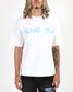 EVOL I BLAME YOU TEE WHITE/RED/BLUE