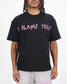 EVOL I BLAME YOU TEE BLACK/BLUE/PINK