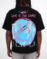 EVOL I BLAME YOU TEE BLACK/BLUE/PINK