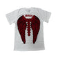 Lonely Nights Hawk Tee White/Red