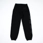 PAIN IS PURE 'PURE' SIDE LOGO SKULL SWEATPANTS BLACK/BLACK